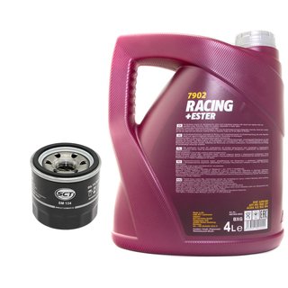 Engineoil set Racing+Ester 10W60 4 liters + Oil Filter SM134