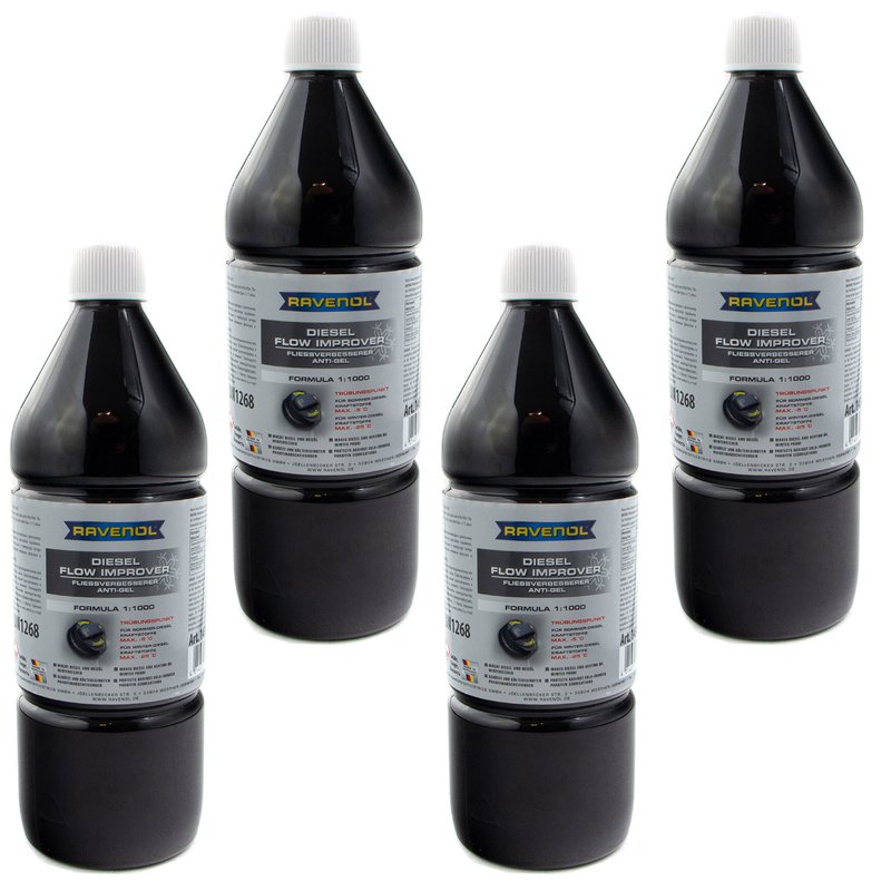 Ravenol Fließverbesserer 1L 1 Liter 1:1000 Diesel Heizöl Frostschutz Additiv