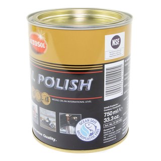 Noble chrome gloss metal polish Autosol 01 001100 750 ml cane