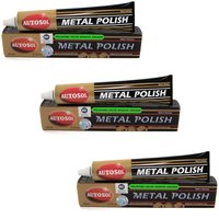 Noble chrome gloss metal polish Autosol 01 001000 3 X 75...