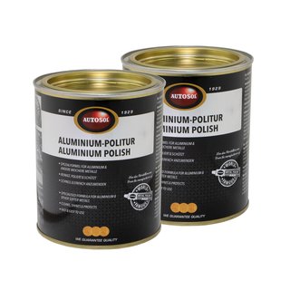 Aluminium Politur Metallpolitur Autosol 01 001831 2 X 750 ml Dose