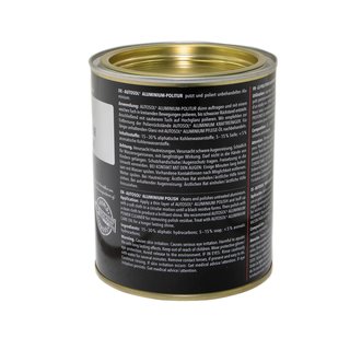 Aluminum polish Metal polish Autosol 01 001831 2 X 750 ml can