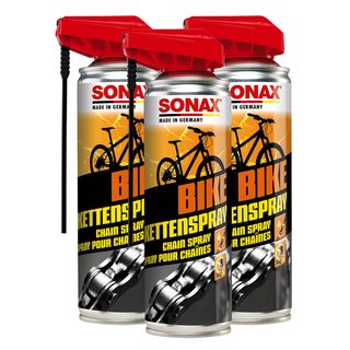 Bike Bicycle chain spray 08762000 SONAX 3 X 300 ml