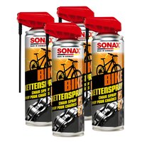 Bike Fahrrad Ketten Spray 08762000 SONAX 4 X 300 ml