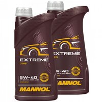 Engineoil Engine oil MANNOL Extreme 5W-40 API SN/CH-4 2 X...
