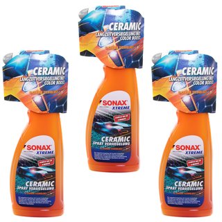 Ceramic Versiegelung Spray XTREME 02574000 SONAX 3 X 750 ml