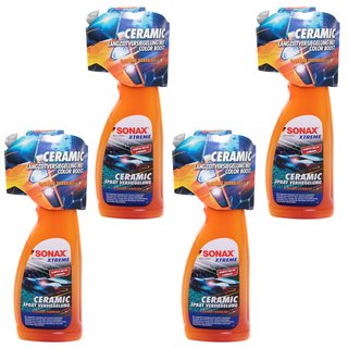 Ceramic Versiegelung Spray XTREME 02574000 SONAX 4 X 750 ml