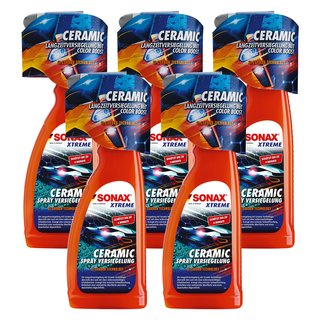 Ceramic Versiegelung Spray XTREME 02574000 SONAX 5 X 750 ml