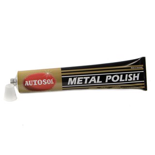 Edel Chromglanz Metallpolitur Autosol 01 001000 75 ml Tube + Mikrofasertuch