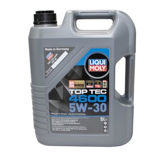 Engine oil Top Tec 4600 5W-30 Liqui Moly 5 liters