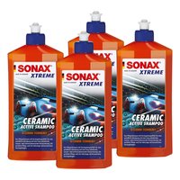 Ceramic Active Shampoo XTREME 02592000 SONAX 4 X 500 ml
