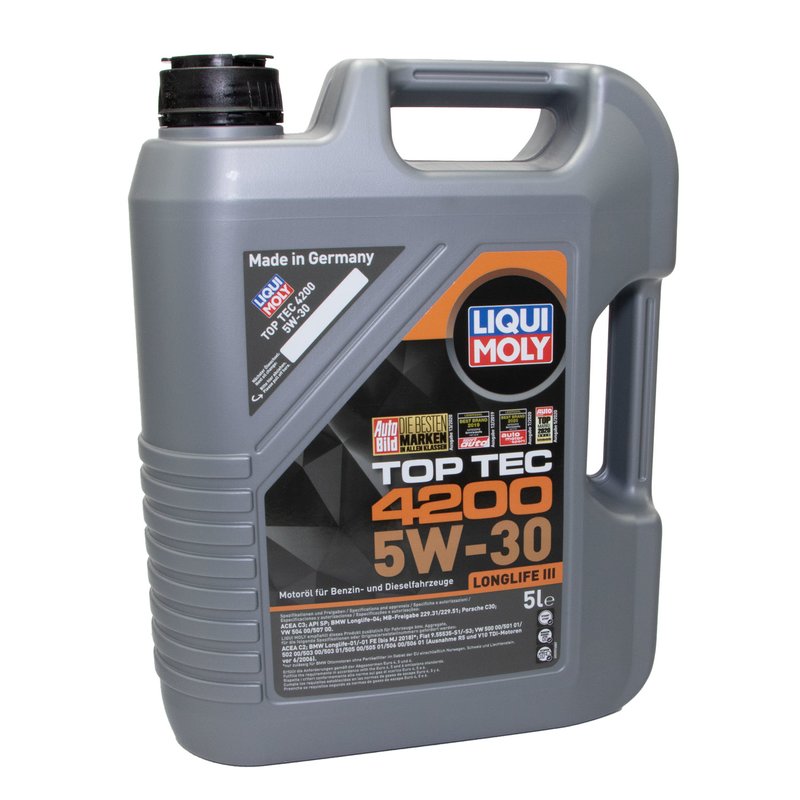 LIQUI MOLY Motoröl Top Tec 4200 5W-30 5 Liter online kaufen im MV, 59,95 €
