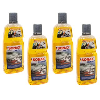 Schaumversiegelung Shampoo Foam + Seal XTREME 02513000 SONAX 4 X 1 Liter