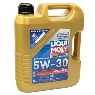 Motorl Longlife III 5W-30 LIQUI MOLY 5 Liter