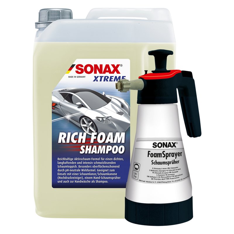 XTREME Foamshampoo Rich Foam SONAX 5 liters with Foamsprayer buy , 72,99 €
