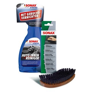 Interior cleaner car XTREME 02212410 SONAX 500 ml incl. textile & leather brush 04167410