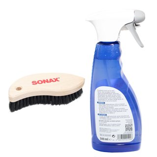Interior cleaner car XTREME 02212410 SONAX 500 ml incl. textile & leather brush 04167410
