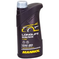 Motorl Motor l MANNOL 0W-20 Longlife 508/509 1 Liter