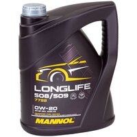Engineoil Engine oil MANNOL 0W-20 Longlife 508/509 5 liters