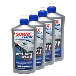 Brilliant Wax 1 Hybrid NPT XTREME 02012000 SONAX 4 X 500 ml