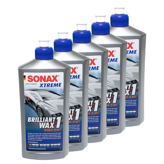 Brilliant Wax 1 Hybrid NPT XTREME 02012000 SONAX 5 X 500 ml