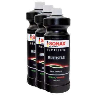 Universal Reiniger Multistar PROFILINE 06273410 SONAX 3 X 1 Liter