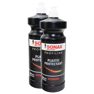 Kunststoff Pflege Plastic Protectant Exterior PROFILINE 02103000 SONAX 2 X 1 Liter