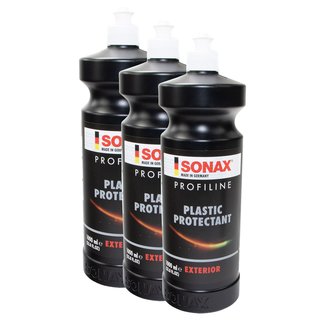 Plastic care Plastic Protectant Exterior PROFILINE 02103000 SONAX 3 X 1 liter