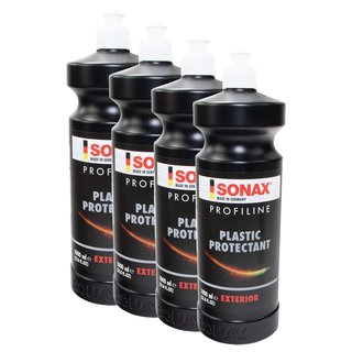 Plastic care Plastic Protectant Exterior PROFILINE 02103000 SONAX 4 X 1 liter