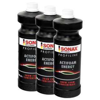 Aktivschaum Actifoam Energy PROFILINE 06183000 SONAX 3 X 1 Liter
