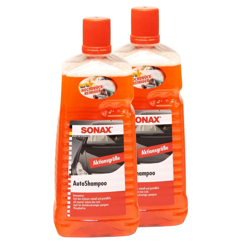 SONAX Car Shampoo Concentrate 03145410 2 X 2 liters buy online by, 17,99 €