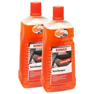 Autoshampoo Konzentrat 03145410 SONAX 2 X 2 Liter