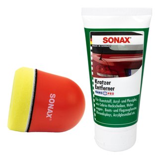 Scratchremover plastic NanoPro 03050000 SONAX 75 ml incl. P- Ball
