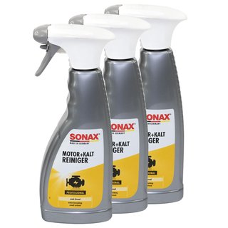 Engine Cold Cleaner 05432000 SONAX 3 X 500 ml