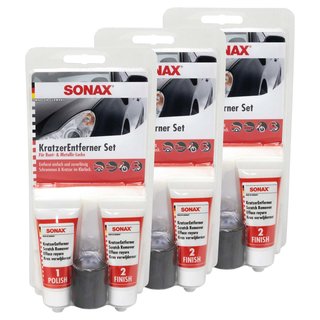 Kratzerentferner Set Lack 03059410 SONAX 3 X 50 ml