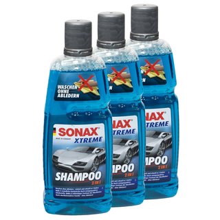 Shampoo 2 in 1 XTREME 02153000 SONAX 3 X 1 Liter