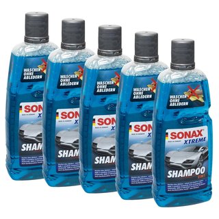 Shampoo 2 in 1 XTREME 02153000 SONAX 5 X 1 Liter