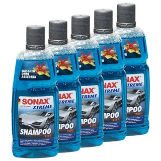 Shampoo 2 in 1 XTREME 02153000 SONAX 5 X 1 Liter