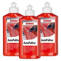 Car polish 03001000 SONAX 3 X 250 ml