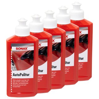 Car polish 03001000 SONAX 5 X 250 ml