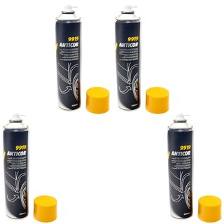 Unterbodenschutz Anticor Spray 9919 MANNOL 4 X 650 ml