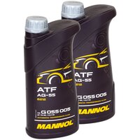 Gearoil Gear Oil MANNOL Automatic ATF AG55 2 X 1 liters