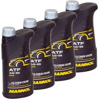 Gearoil Gear Oil MANNOL Automatic ATF AG55 4 X 1 liters