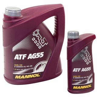Gearoil Gear Oil MANNOL Automatic ATF AG55 5 Liters