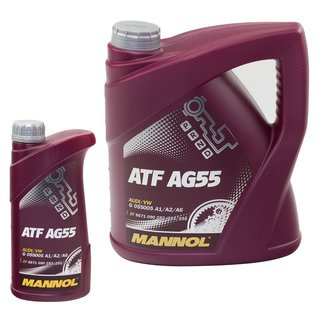 Gearoil Gear Oil MANNOL Automatic ATF AG55 5 Liters