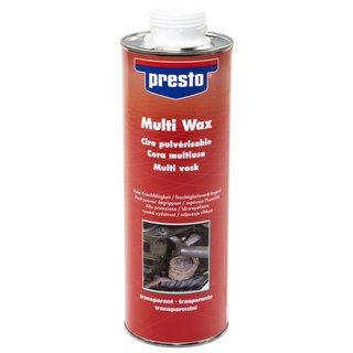 Multi Wachs Wax Korrosionsschutz Rostschutz Sprhwachs Presto 432132 1 Liter