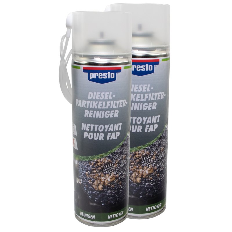 Presto DPF Cleaner Diesel Particulate Filter Spray 2 X 400ml buy