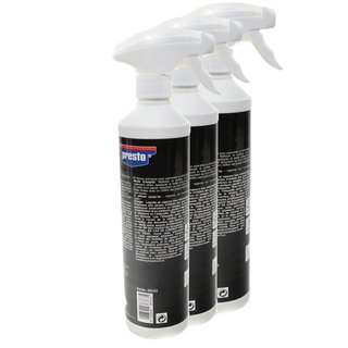 Rain Deflector Spray Windscreen Sealer Water repellent Presto 383335 3 X 500 ml