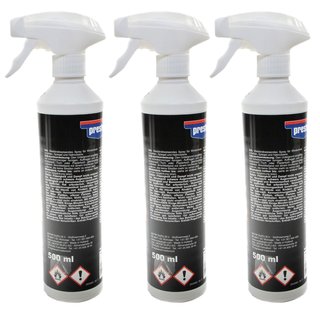 Rain Deflector Spray Windscreen Sealer Water repellent Presto 383335 3 X 500 ml