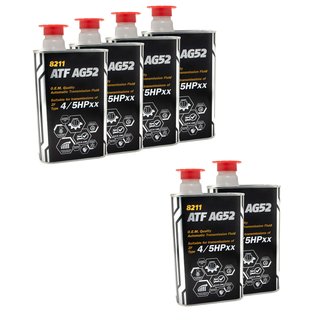 Gearoil Gear oil MANNOL ATF AG52 Automatic Special 6 X 1 liter